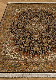 ковер в перспективе против ворса Cashmir IIST-GI97K2527 Kashan Blue