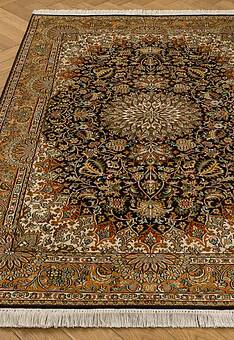 ковер в перспективе против ворса Cashmir IIST-GI97K2527 Kashan Blue