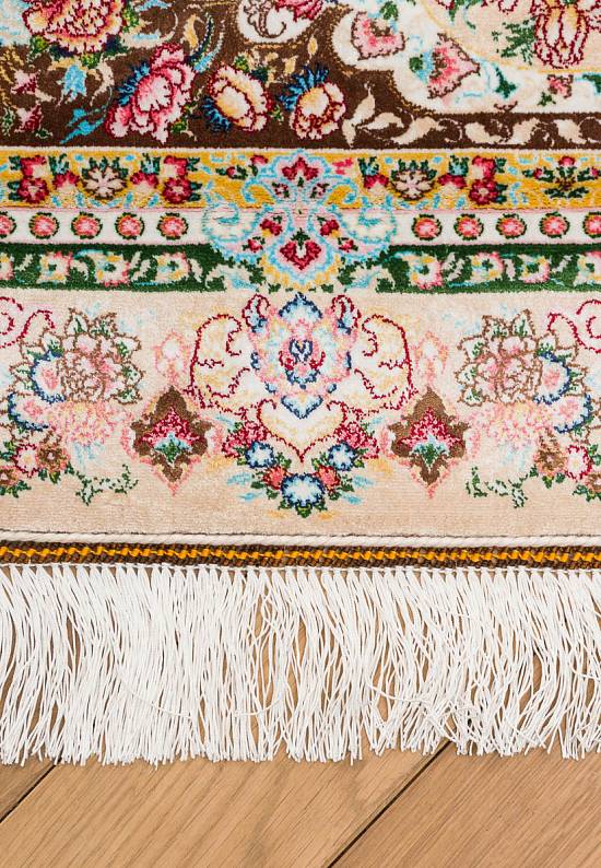 Иранский классический ковер Tabriz-Beige