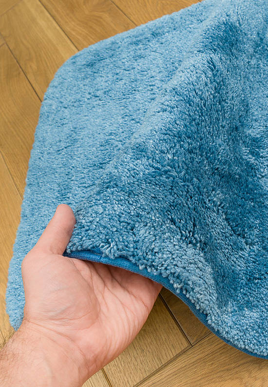 Мягкий коврик для ванной 3531 Dark Blue