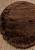 Пушистый ковер с длинным ворсом H169-brown