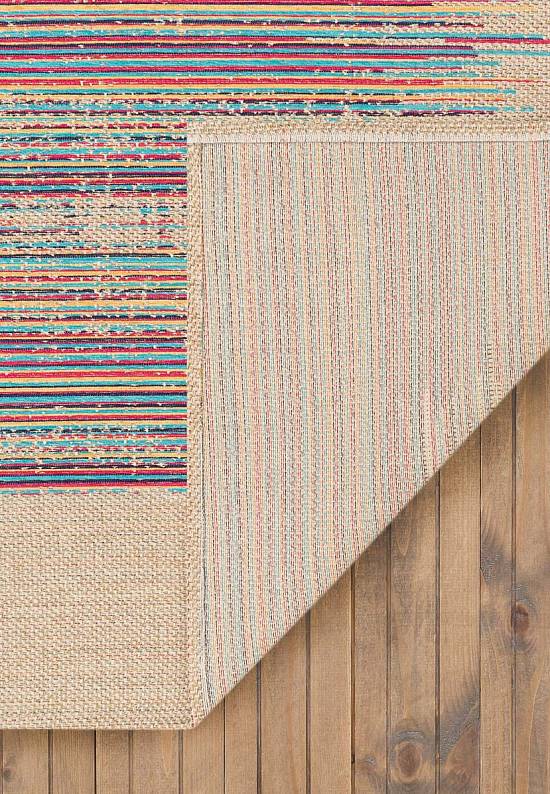 Безворсовый ковер из хлопка BRK 02-Natural Multy