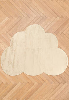 дизайн ковра Rabbit Rex E6 Cloud Antislip фигура