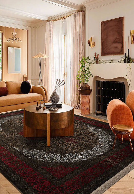 Иранский акриловый ковер UI3963