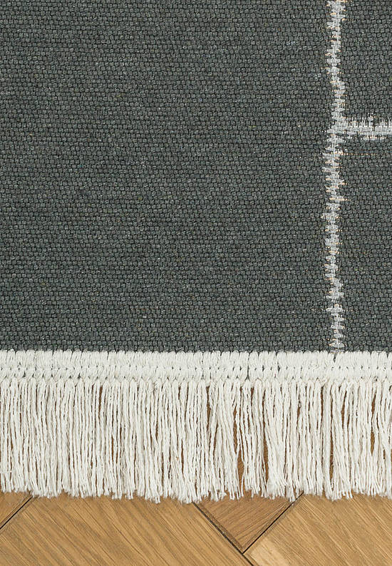 Двусторонний безворсовый ковер AR 41 Cream Black