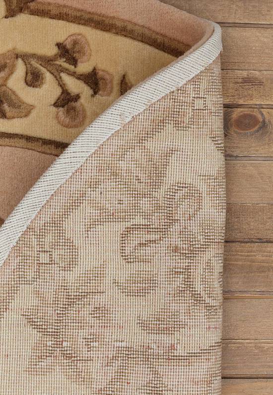 Шерстяной ковер QJMOM08-V025L-beige/pink