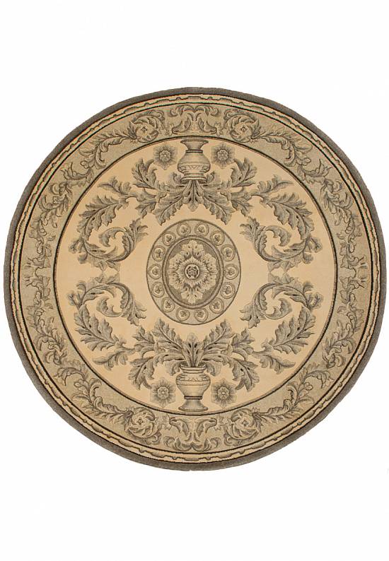 Шерстяной ковер QJ0400TRSA-natural grey/beige