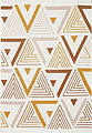 Двусторонний безворсовый ковер Arya AR 18 Beige Yellow