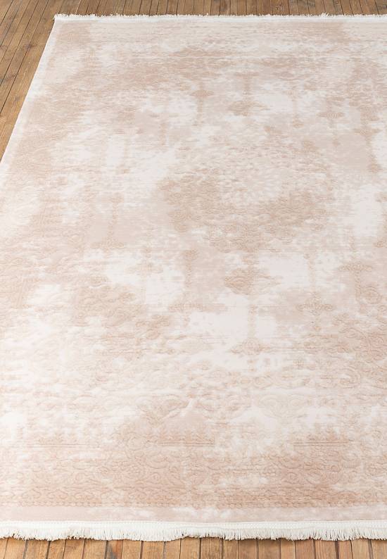 Турецкий однотонный ковер из акрила 5327 Beige