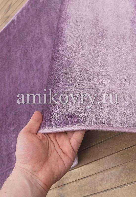 Неоклассический вискозный ковер из Турции MG166-Purple