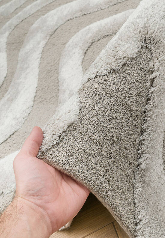 Мягкий пушистый ковер RE5458-R803