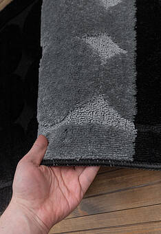 фактура коврика для ванной  Confetti Bath Maximus Edremit 2513 Black BQ