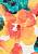 Разноцветный коврик для ванной Flower Dust 01 Yellow