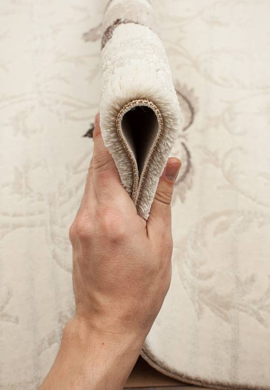 Синтетический ковер 0156KI-Beige-L.Beige