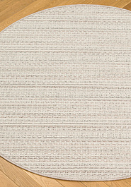 безворсовый ковер в перспективе Wool Line RW1176-R162 круг