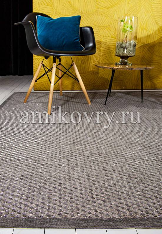 Безворсовый бельгийский ковер из хлопка 9032