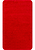Красный мягкий коврик для ванной 2586 Light Red