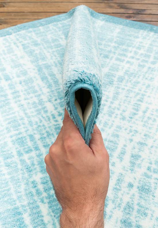 Квадратный коврик для ванной Stream 02 Ancient Blue