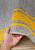 Двусторонний безворсовый ковер из шенилла NK 06 Grey Yellow