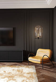 ковер в интерьере Softness 9815-T915