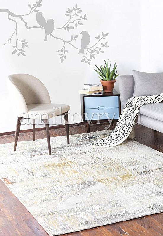 Элитный ковер ручной работы 11/11-RWB SRB-709-Soft Gray/Antique White