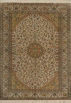 дизайн ковра Cashmir IIST-GI75KE5ZZ Kashan Cream