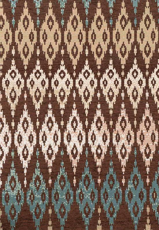 Гобеленовый ковер 087-coffee/light beige