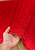 Красный мягкий коврик для ванной 2586 Light Red