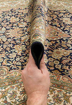 фактура ковра Cashmir IIST-GI97K29KJ Kashan Blue