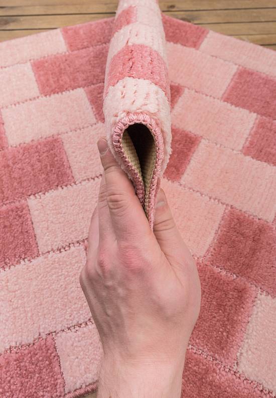 Розовый коврик для ванной Bornova 2580 Dusty Rose