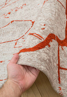 фактура безворсового ковра Streets Amsterdam LS5283-L267