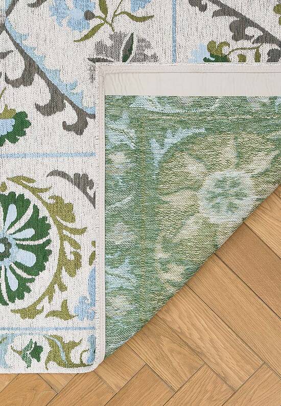 Винтажный безворсовый ковер LM6079-L393