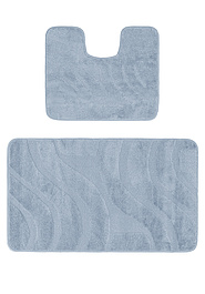 дизайн комплекта ковриков для ванной Confetti Bath Maximus Symphony 2522 Baby Blue BQ