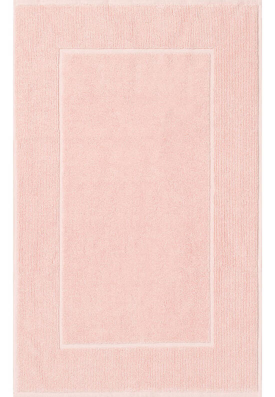 Розовый коврик для ванной из хлопка Light Rose