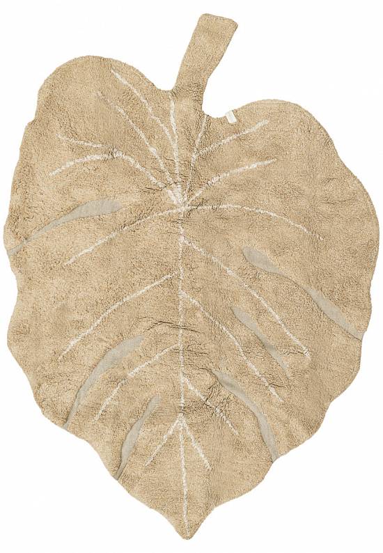 Детский стираемый ковер Monstera Olive