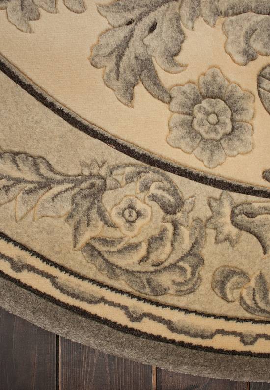 Шерстяной ковер QJ0400TRSA-natural grey/beige