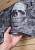 Бельгийский придверный коврик Skull