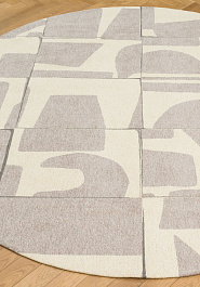 безворсовый ковер в перспективе Shapes LS5230-L281
