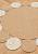 Двусторонняя циновка из джута  PTN 03 Natural White
