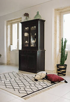 ковер в интерьере Lorena Canals Cotton Bereber Criss