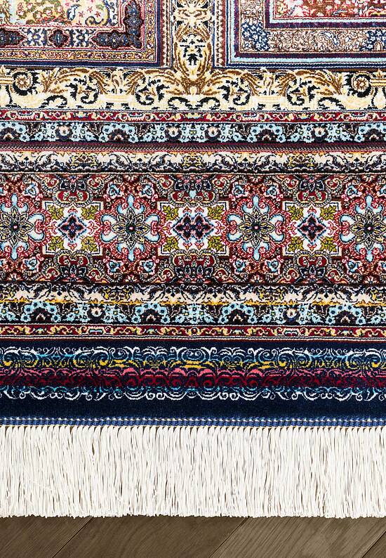 Иранский классический ковер Farshineh-Dark Blue