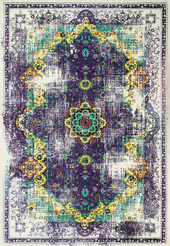 Монгольский шерстяной ковер EA4892-E11