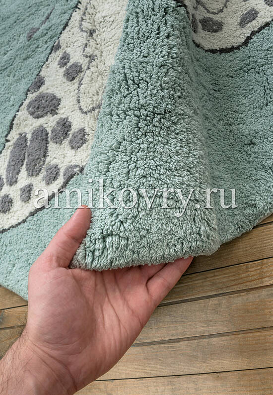 Детский хлопковый ковер Butterfly Vintage Green C-BUT-G