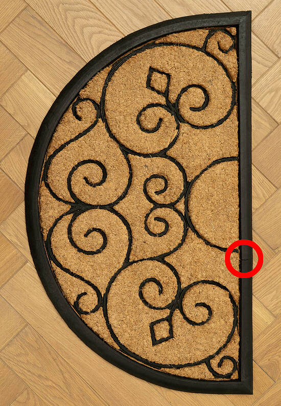 Входной коврик из кокосовой щетины Nippon-6042-2 discount1