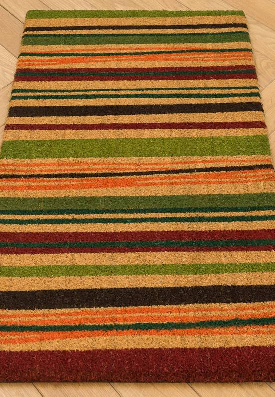 Входной коврик из кокосовой щетины Elegant Stripe-74196