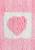 Розовый коврик для ванной Valentine 20 Baby Pink