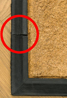 дефект входного коврика Doormat kokos Coco Ramp-CR-101 discount8