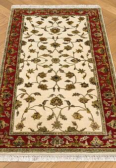ковер в перспективе против ворса Kashan gold 10/10 CH-102-6-Ivory/Red