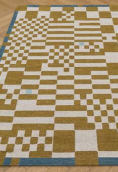 безворсовый ковер в перспективе Shapes LS5226-L268