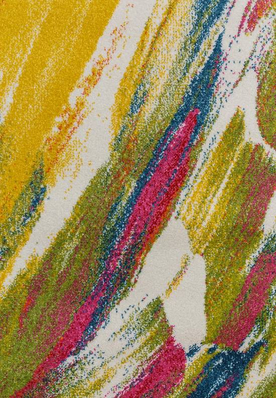 Недорогой синтетический ковер 2948-Multicolor